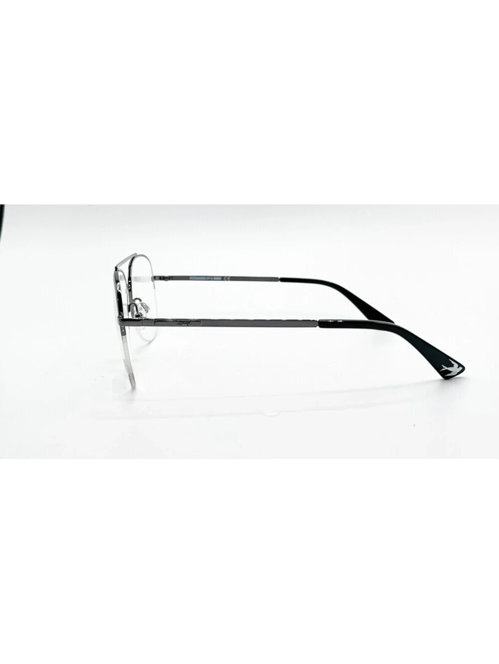 Mcq Mq0166O 001 Silver Authentic Eyeglasses 56-16-145